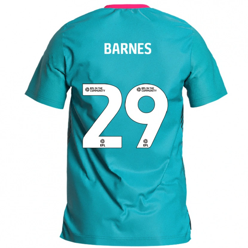 Danxen Dámské Lucas Barnes #29 Nebesky Modrá Růžová Daleko Hráčské Dresy 2025/26 Dres