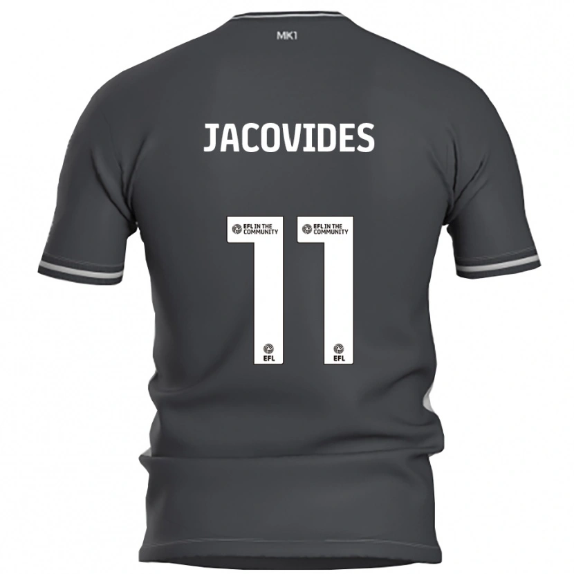 Danxen Dámské Annaliese Jacovides #11 Šedá Stříbrná Daleko Hráčské Dresy 2025/26 Dres