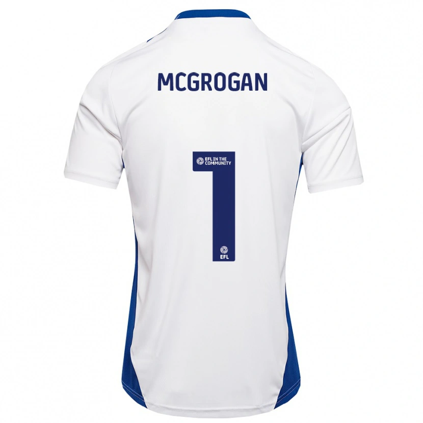Danxen Dámské Emily Mcgrogan #1 Bílá Modrá Daleko Hráčské Dresy 2025/26 Dres