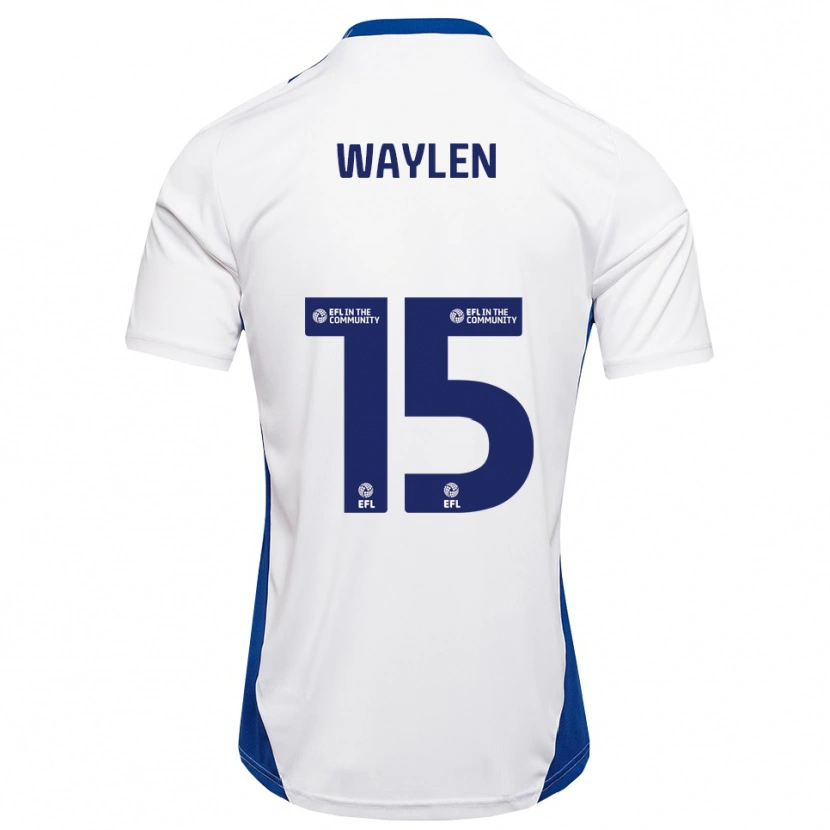 Danxen Dámské Libby Waylen #15 Bílá Modrá Daleko Hráčské Dresy 2025/26 Dres