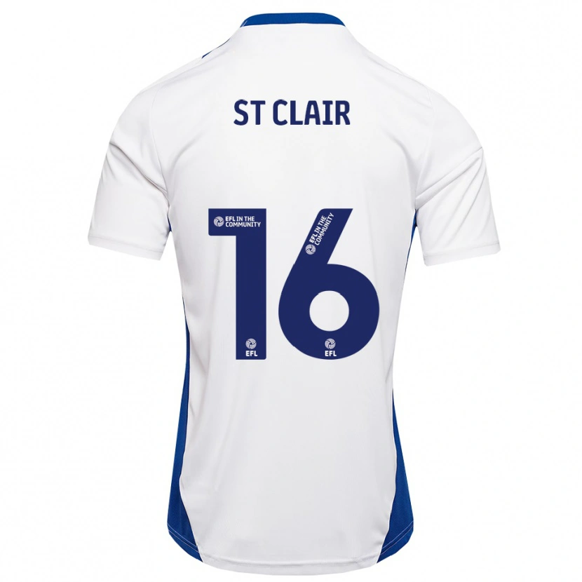 Danxen Dámské Tori St Clair #16 Bílá Modrá Daleko Hráčské Dresy 2025/26 Dres