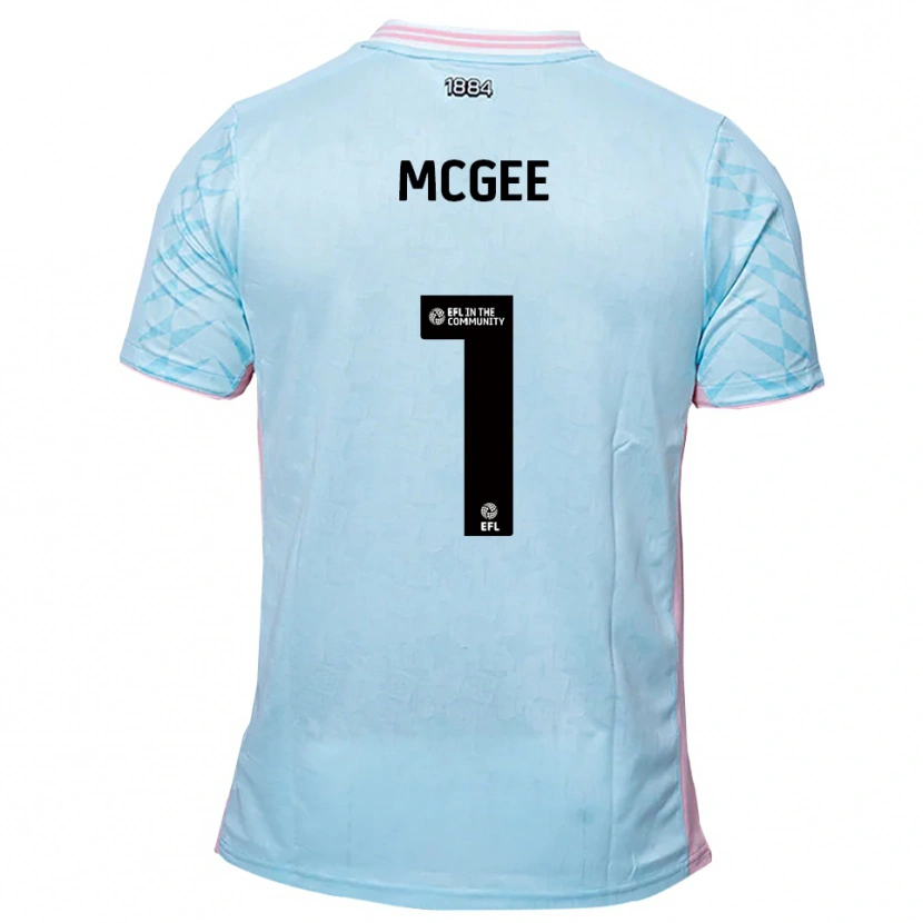 Danxen Dámské Luke Mcgee #1 Nebesky Modrá Růžová Daleko Hráčské Dresy 2025/26 Dres