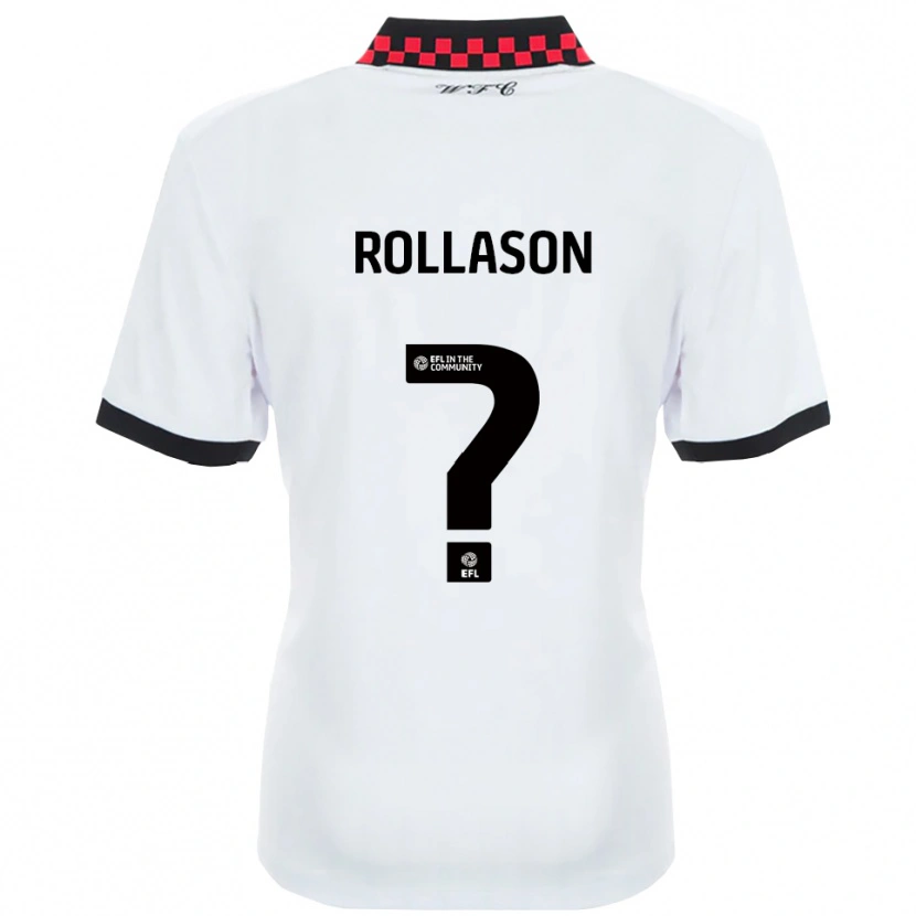 Danxen Dámské Amy Rollason #0 Bílá Černá Daleko Hráčské Dresy 2025/26 Dres