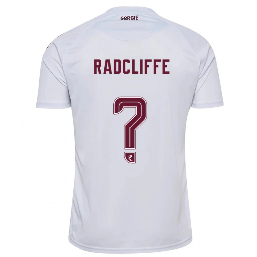 Danxen Dámské Josh Radcliffe #0 Bílá Vínová Daleko Hráčské Dresy 2025/26 Dres