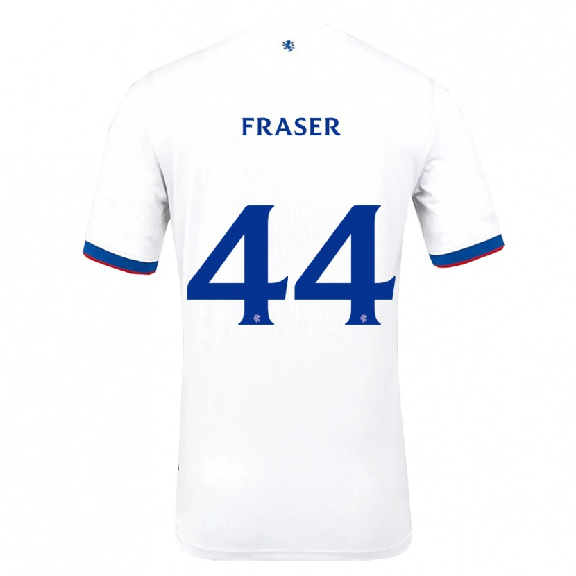 Danxen Dámské Robbie Fraser #44 Bílá Červená Modrá Daleko Hráčské Dresy 2025/26 Dres