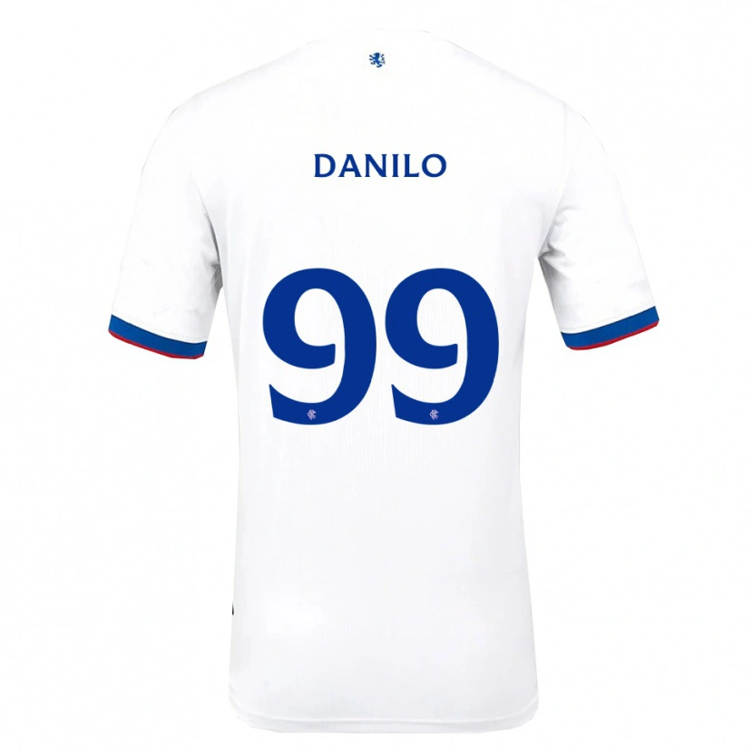 Danxen Dámské Danilo #99 Bílá Červená Modrá Daleko Hráčské Dresy 2025/26 Dres