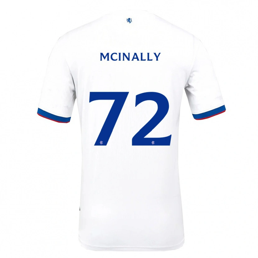 Danxen Dámské Darren Mcinally #72 Bílá Červená Modrá Daleko Hráčské Dresy 2025/26 Dres