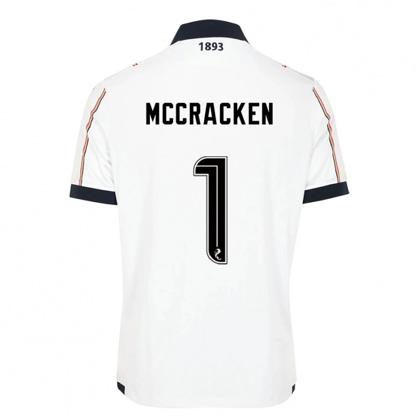 Danxen Dámské Jon Mccracken #1 Bílá Námořnická Červená Daleko Hráčské Dresy 2025/26 Dres