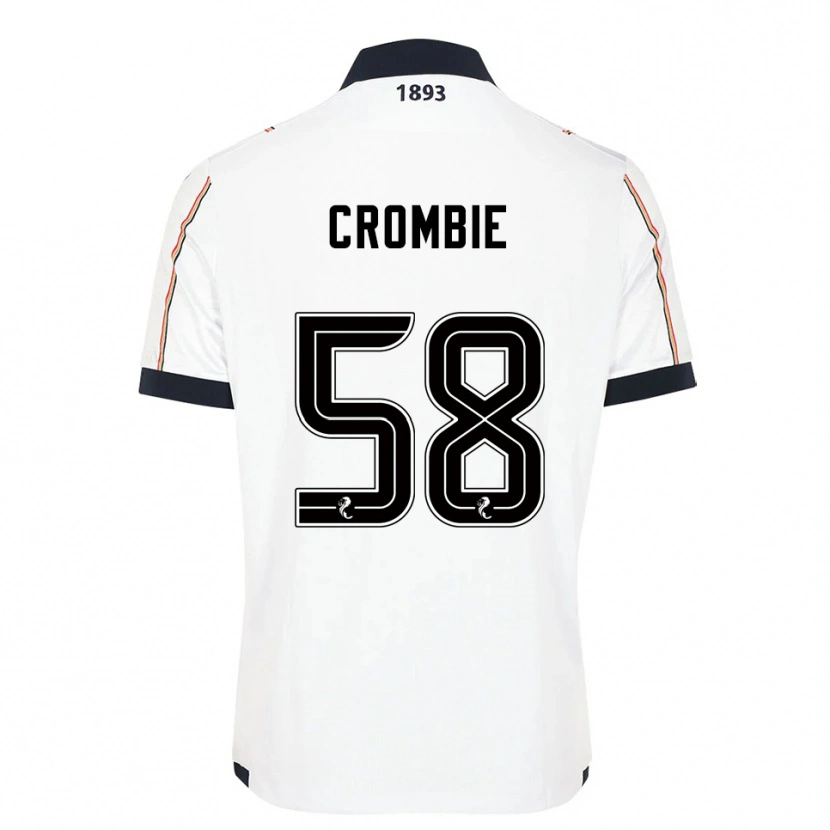 Danxen Dámské Ethan Crombie #58 Bílá Námořnická Červená Daleko Hráčské Dresy 2025/26 Dres