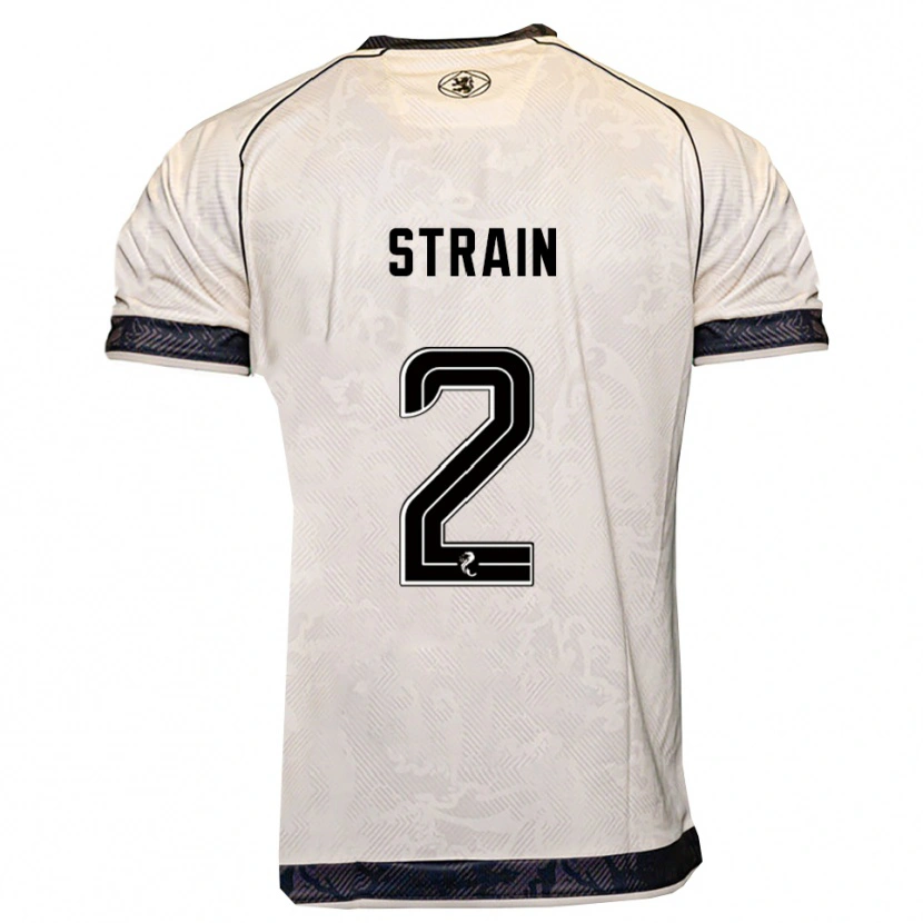 Danxen Dámské Ryan Strain #2 Bílá Černá Daleko Hráčské Dresy 2025/26 Dres