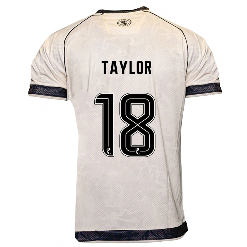 Danxen Dámské Amy Taylor #18 Bílá Černá Daleko Hráčské Dresy 2025/26 Dres