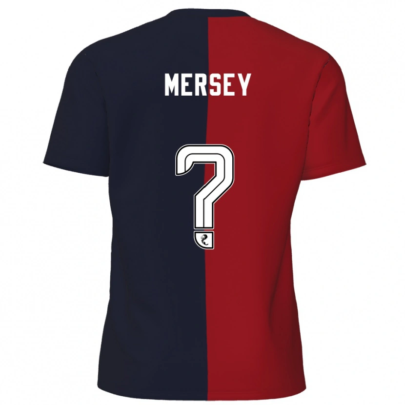 Danxen Dámské Ethan Mersey #0 Červená Námořnická Daleko Hráčské Dresy 2025/26 Dres