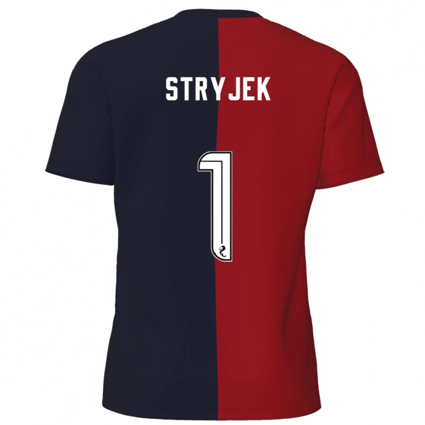 Danxen Dámské Maksymilian Stryjek #1 Červená Námořnická Daleko Hráčské Dresy 2025/26 Dres