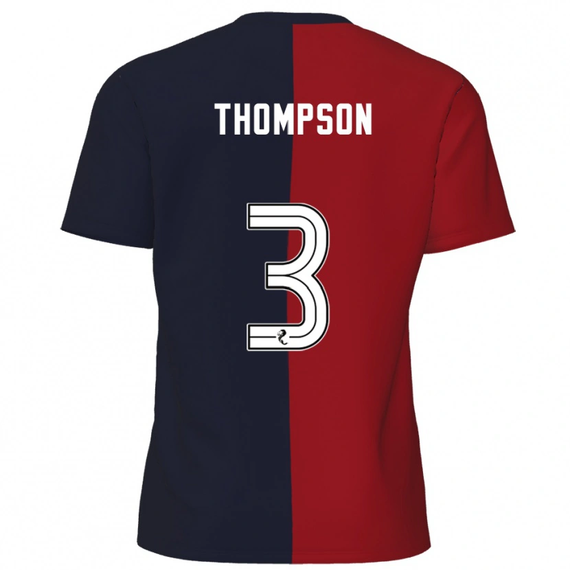Danxen Dámské Dominic Thompson #3 Červená Námořnická Daleko Hráčské Dresy 2025/26 Dres