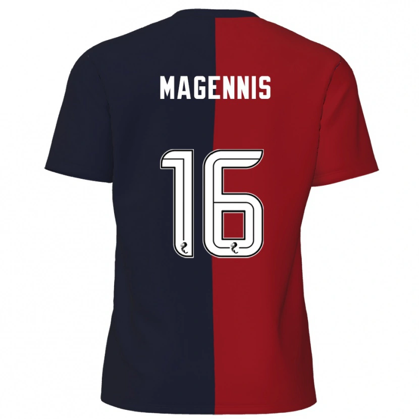 Danxen Dámské Kyle Magennis #16 Červená Námořnická Daleko Hráčské Dresy 2025/26 Dres