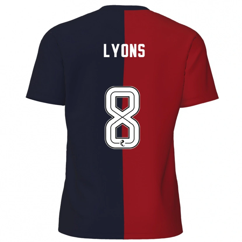 Danxen Dámské Brad Lyons #8 Červená Námořnická Daleko Hráčské Dresy 2025/26 Dres