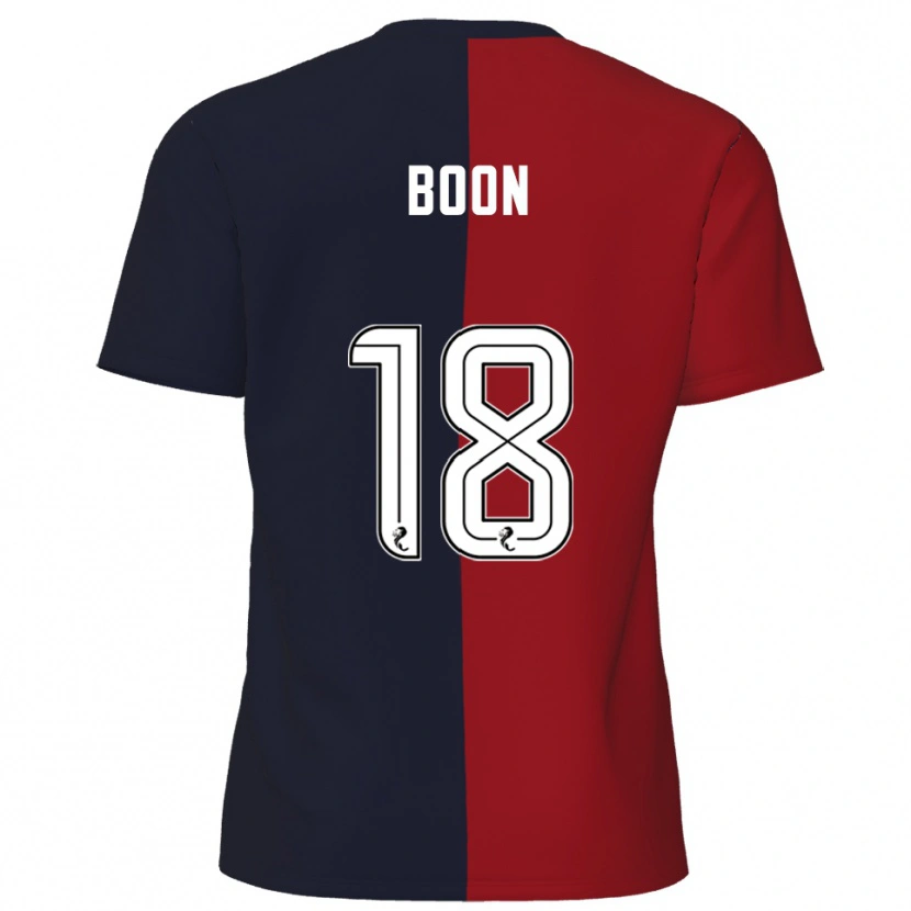 Danxen Dámské Aiden Boon #18 Červená Námořnická Daleko Hráčské Dresy 2025/26 Dres