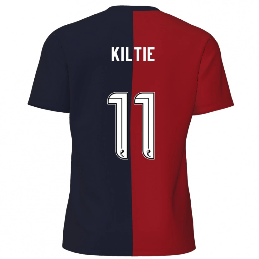 Danxen Dámské Greg Kiltie #11 Červená Námořnická Daleko Hráčské Dresy 2025/26 Dres