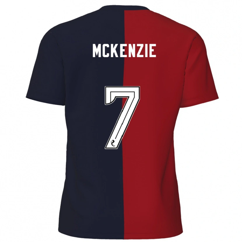 Danxen Dámské Rory Mckenzie #7 Červená Námořnická Daleko Hráčské Dresy 2025/26 Dres