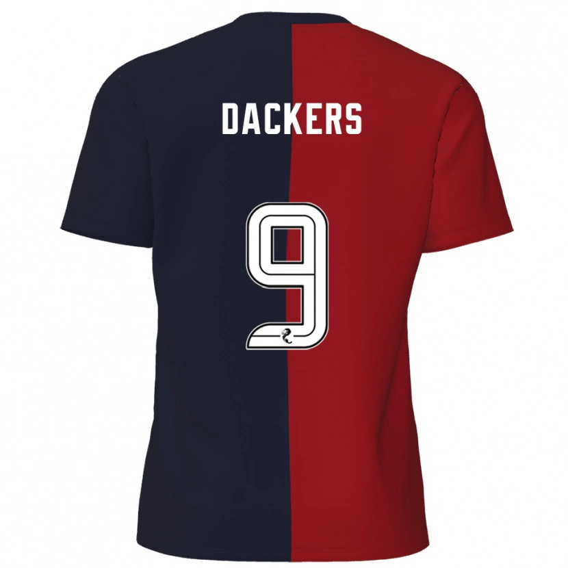 Danxen Dámské Marcus Dackers #9 Červená Námořnická Daleko Hráčské Dresy 2025/26 Dres