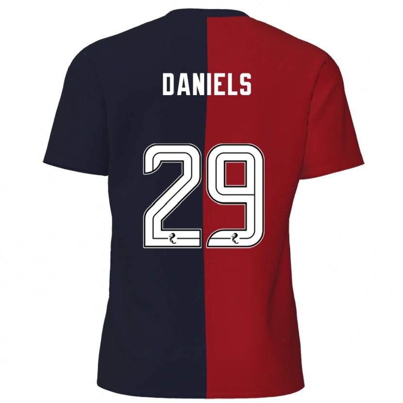Danxen Dámské Djenairo Daniels #29 Červená Námořnická Daleko Hráčské Dresy 2025/26 Dres