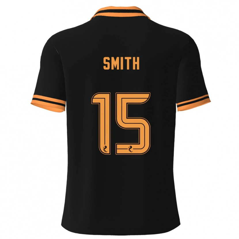 Danxen Dámské Lewis Smith #15 Černá Žlutá Daleko Hráčské Dresy 2025/26 Dres