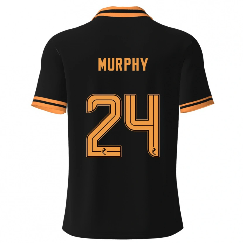 Danxen Dámské Jessica Murphy #24 Černá Žlutá Daleko Hráčské Dresy 2025/26 Dres