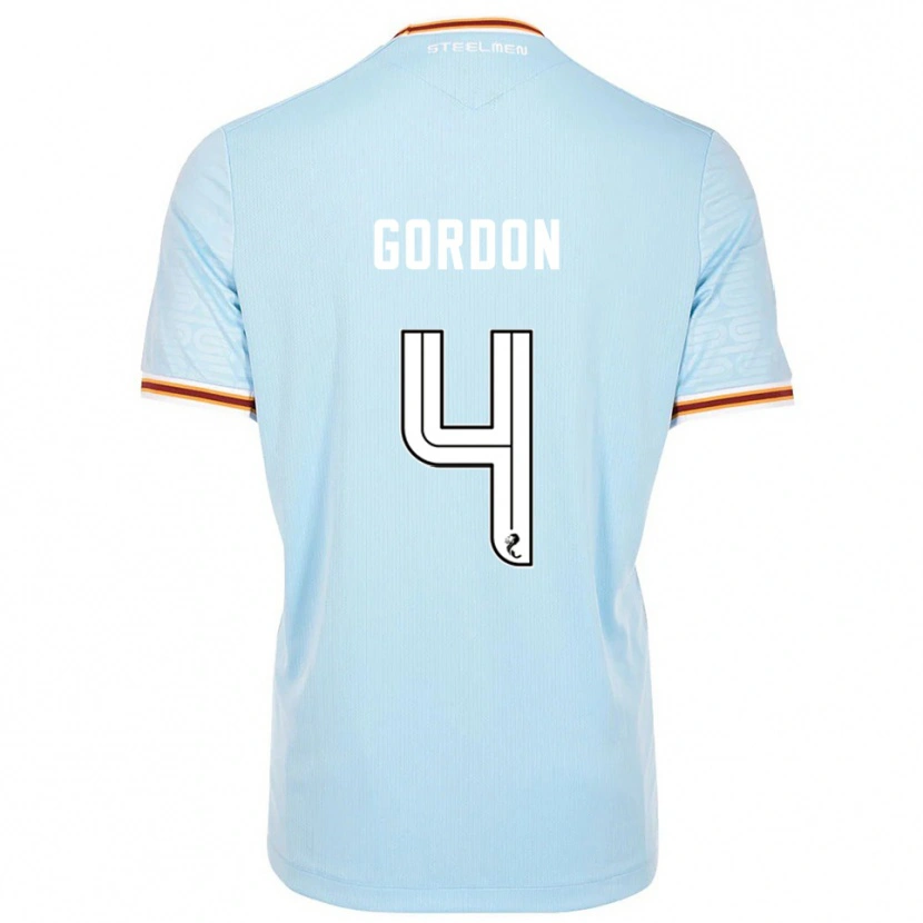 Danxen Dámské Liam Gordon #4 Nebesky Modrá Daleko Hráčské Dresy 2025/26 Dres