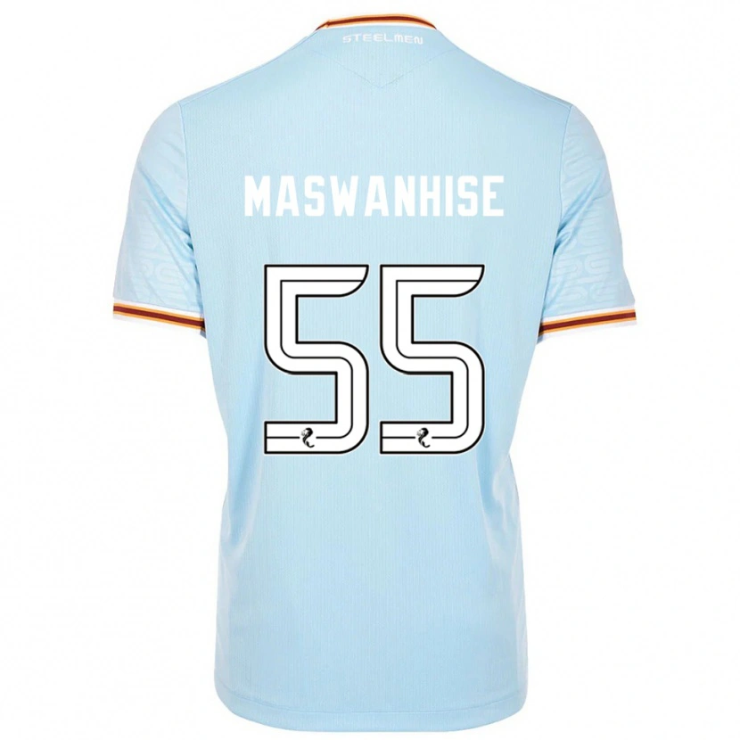 Danxen Dámské Tawanda Maswanhise #55 Nebesky Modrá Daleko Hráčské Dresy 2025/26 Dres