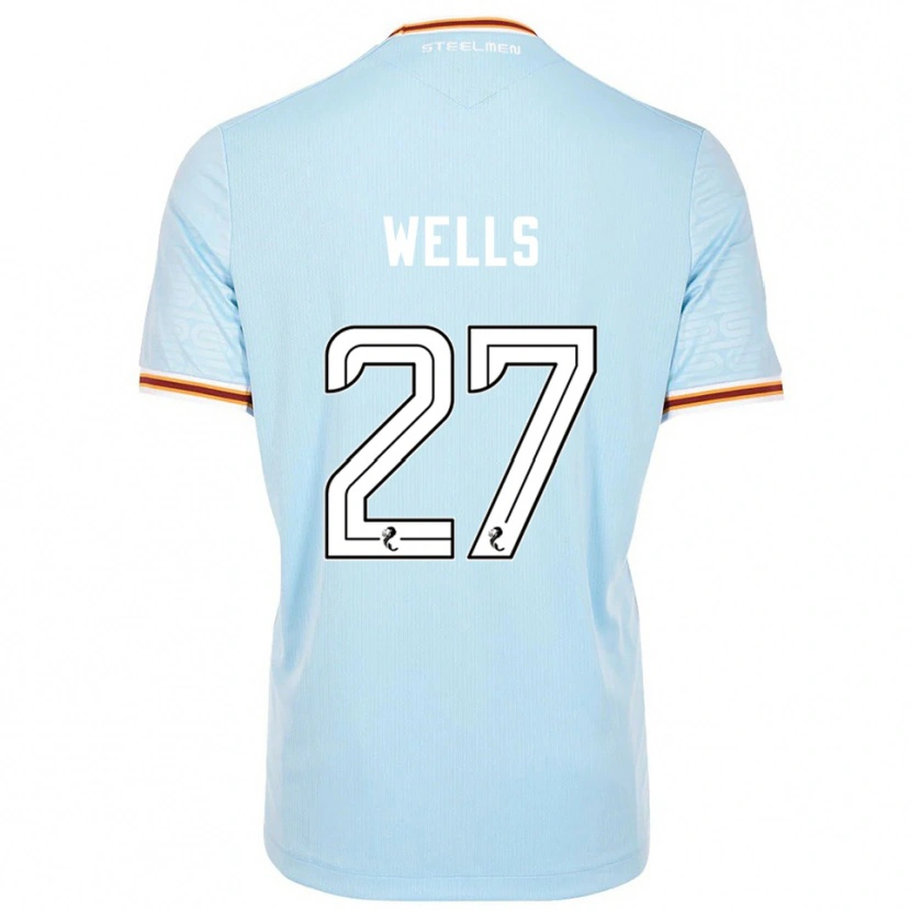 Danxen Dámské Dylan Wells #27 Nebesky Modrá Daleko Hráčské Dresy 2025/26 Dres