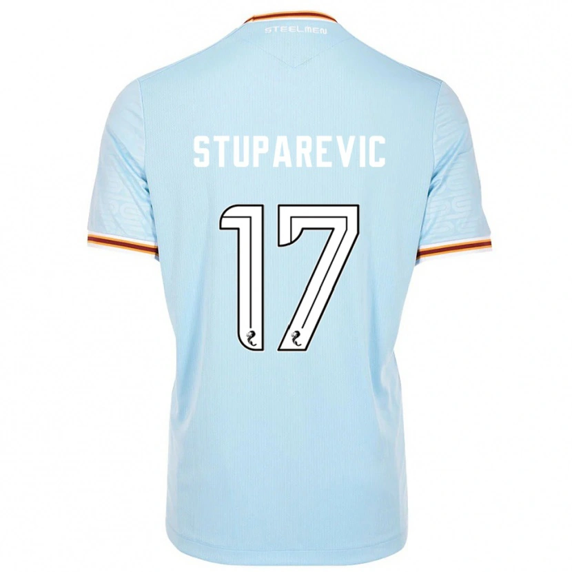 Danxen Dámské Filip Stuparevic #17 Nebesky Modrá Daleko Hráčské Dresy 2025/26 Dres