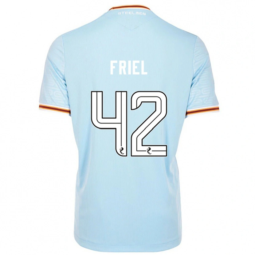 Danxen Dámské Jon-Joe Friel #42 Nebesky Modrá Daleko Hráčské Dresy 2025/26 Dres