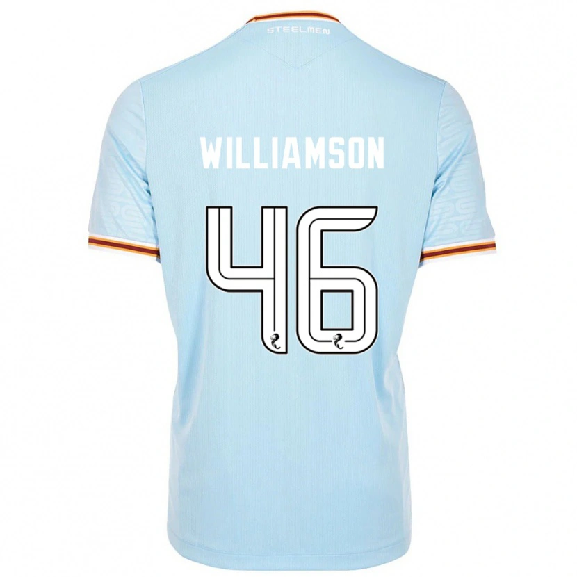 Danxen Dámské Scott Williamson #46 Nebesky Modrá Daleko Hráčské Dresy 2025/26 Dres