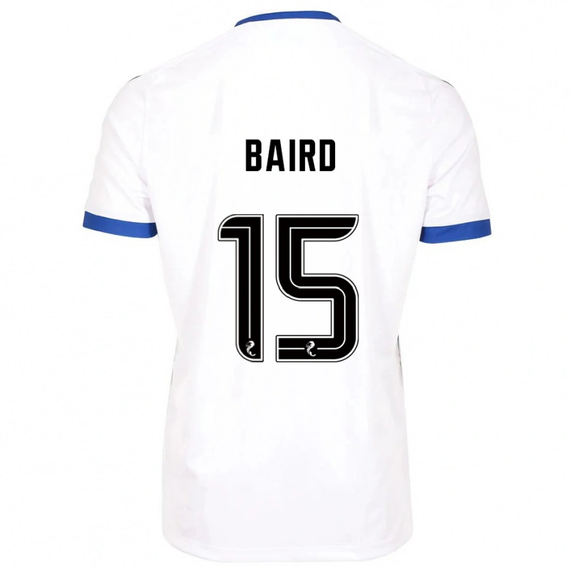 Danxen Dámské Jack Baird #15 Bílá Modrá Daleko Hráčské Dresy 2025/26 Dres