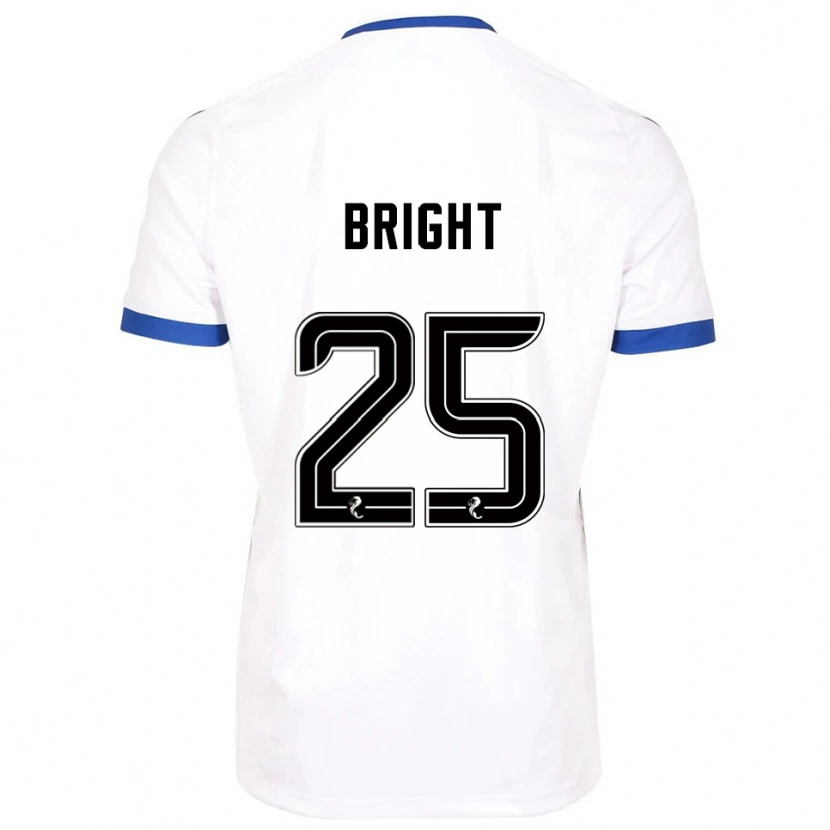 Danxen Dámské Scott Bright #25 Bílá Modrá Daleko Hráčské Dresy 2025/26 Dres