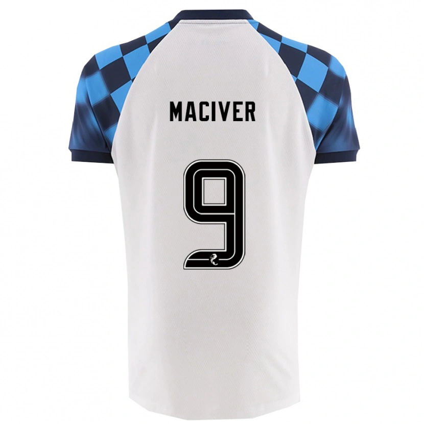 Danxen Dámské Ross Maciver #9 Bílá Nebesky Modrá Daleko Hráčské Dresy 2025/26 Dres