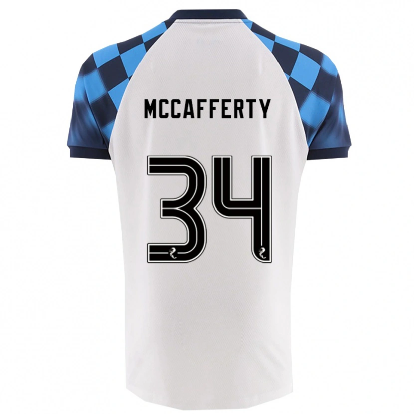 Danxen Dámské Flynn Mccafferty #34 Bílá Nebesky Modrá Daleko Hráčské Dresy 2025/26 Dres