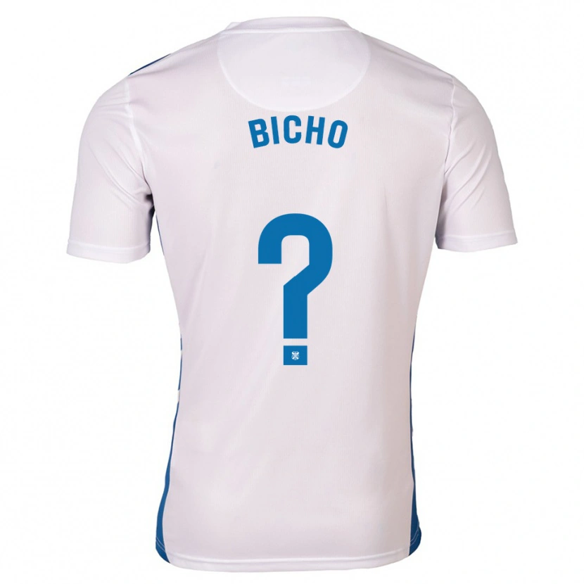 Danxen Dětské Claudia Iglesias De La Cruz #0 Bílá Modrá Domů Hráčské Dresy 2025/26 Dres