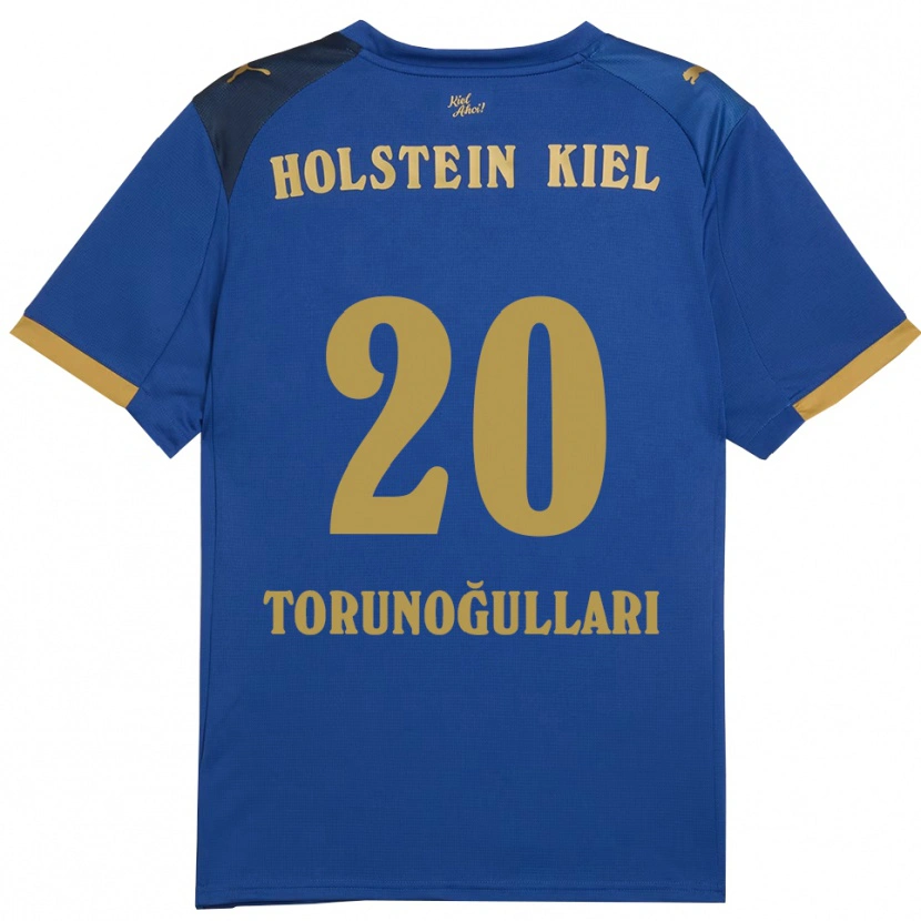 Danxen Dětské Emin Torunoğulları #20 Modrá Zlatá Domů Hráčské Dresy 2025/26 Dres
