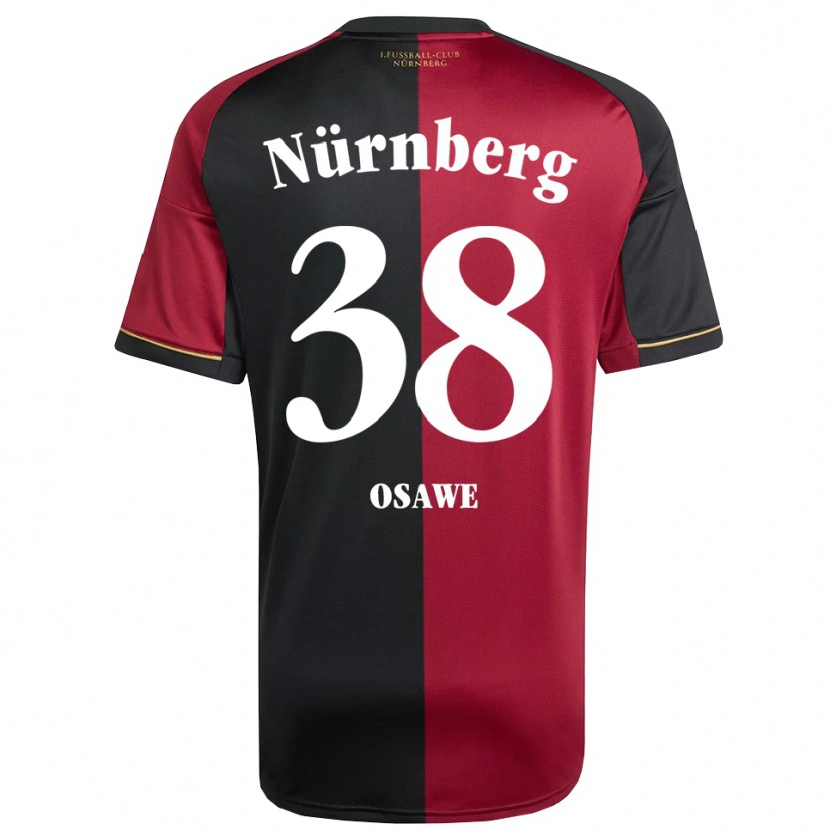 Danxen Dětské Winners Osawe #38 Vínová Černá Domů Hráčské Dresy 2025/26 Dres