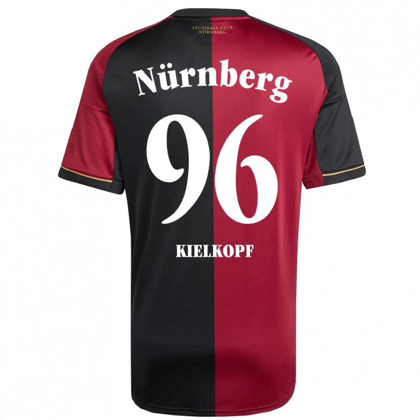 Danxen Dětské Felix Kielkopf #96 Vínová Černá Domů Hráčské Dresy 2025/26 Dres