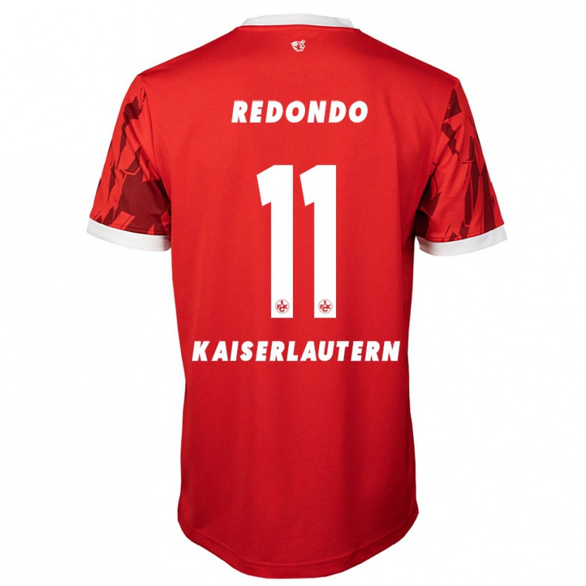 Danxen Dětské Kenny-Prince Redondo #11 Červená Bílá Domů Hráčské Dresy 2025/26 Dres