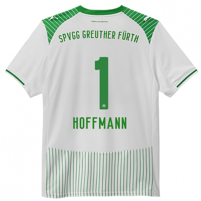 Danxen Dětské Simon Hoffmann #1 Bílá Zelená Domů Hráčské Dresy 2025/26 Dres
