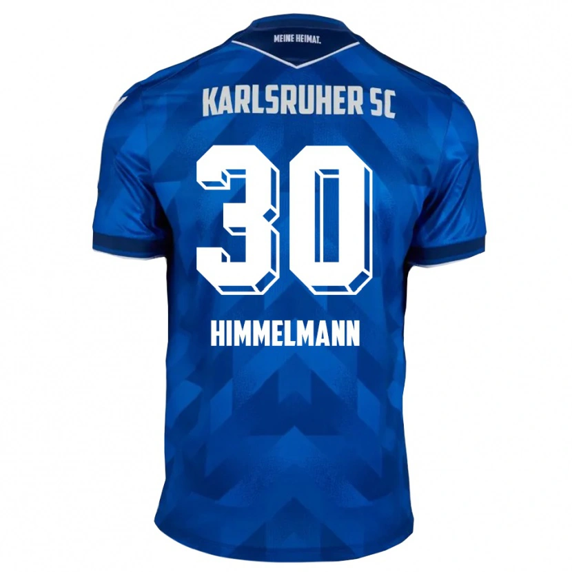Danxen Dětské Robin Himmelmann #30 Modrá Bílá Domů Hráčské Dresy 2025/26 Dres