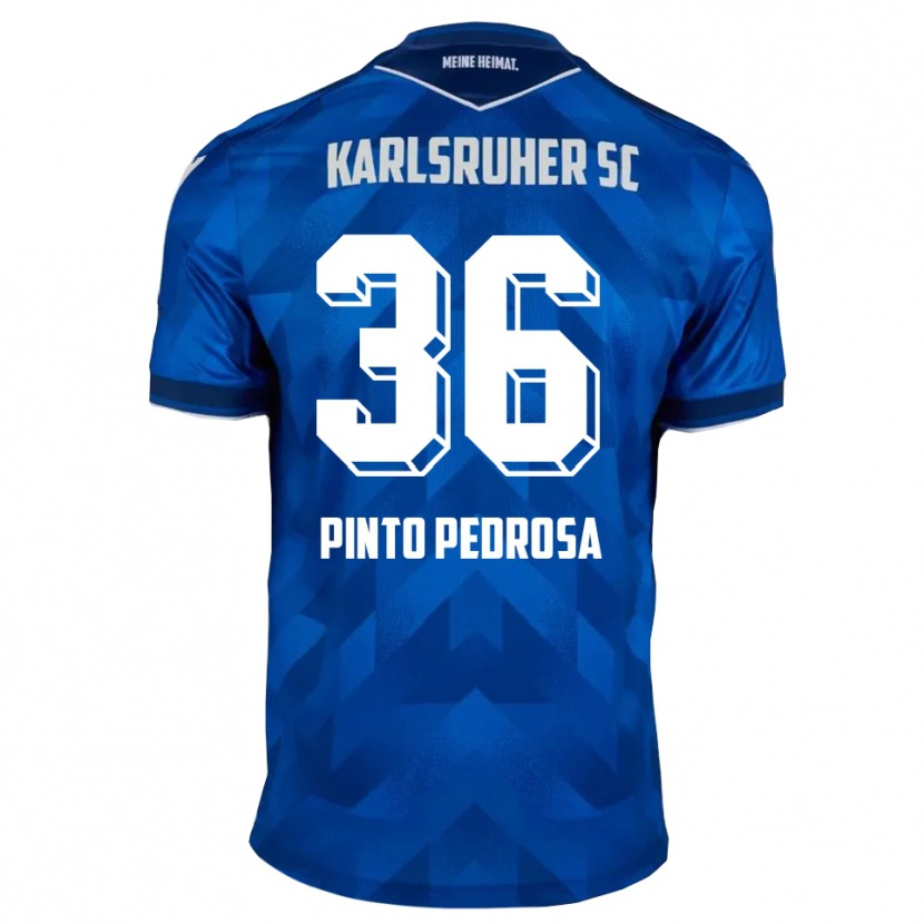 Danxen Dětské Rafael Pinto Pedrosa #36 Modrá Bílá Domů Hráčské Dresy 2025/26 Dres