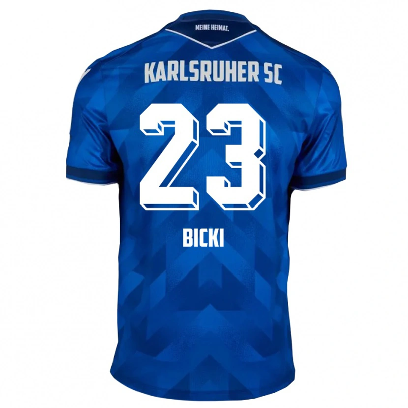Danxen Dětské Bekem Bicki #23 Modrá Bílá Domů Hráčské Dresy 2025/26 Dres
