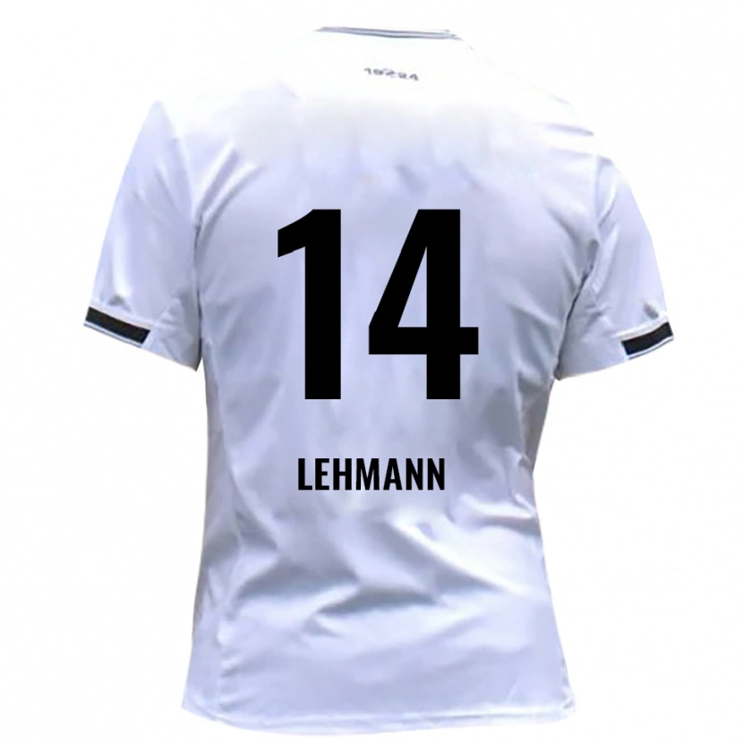 Danxen Dětské Paul Lehmann #14 Bílá Červená Domů Hráčské Dresy 2025/26 Dres