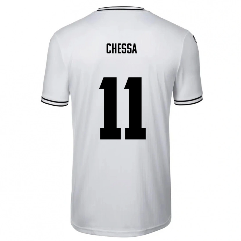 Danxen Dětské Dennis Chessa #11 Bílá Černá Domů Hráčské Dresy 2025/26 Dres