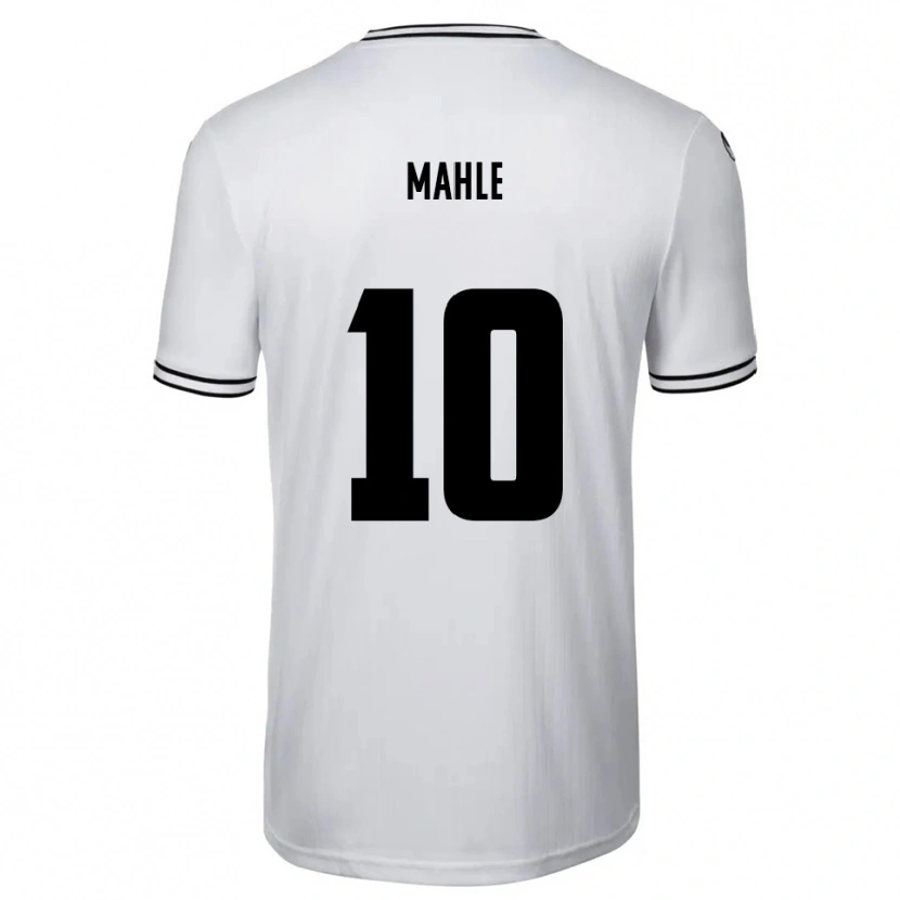 Danxen Dětské Linus Mahle #10 Bílá Černá Domů Hráčské Dresy 2025/26 Dres