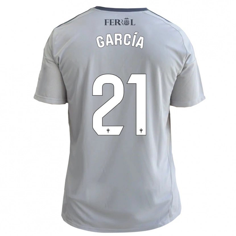 Danxen Dětské Azael García #21 Šedá Stříbrná Daleko Hráčské Dresy 2025/26 Dres
